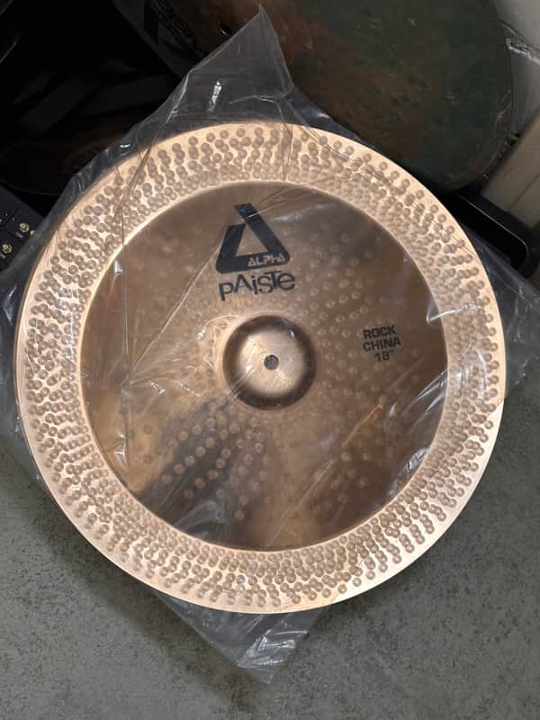 Paiste 18" Alpha Rock China Cymbal image 1