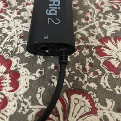 IK Multimedia iRig 2 Mobile Guitar Interface for iOS 2015 - Present - Black image 4