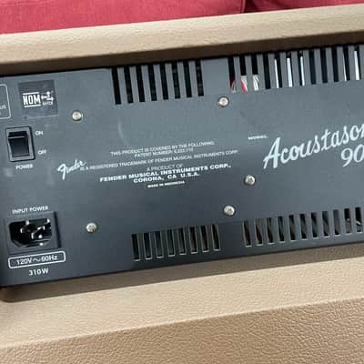 Fender Acoustasonic 90 2-Channel 90-Watt 1x8" Acoustic Guitar Amp - Brown image 8