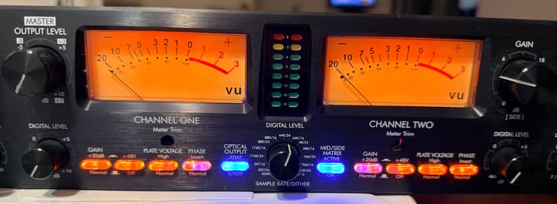 ART Digital MPA II Rackmount 2-Channel Microphone Preamp 2009 - Present - Black image 1