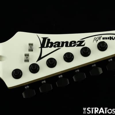 Ibanez PGMM31 NECK + TUNERS Paul Gilbert miKro White Reverse Headstock Maple image 1