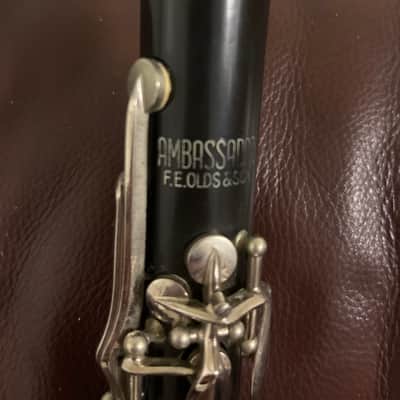 Olds Ambassador Bb Clarinet SN 56874 (Ebonite) image 6