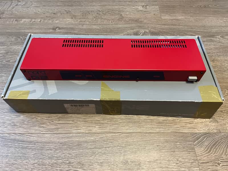 Nord Modular G2 Engine Software-Controlled Rackmount Synthesizer 2004 - 2009 - Red image 1