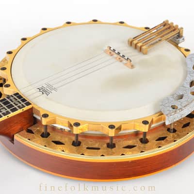 1970s FRAMUS OLDTIME GOLD SERIES TENOR BANJO image 9