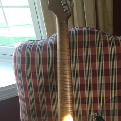 Xotic XSC-2 Relic HSS Crazy flamey neck image 13