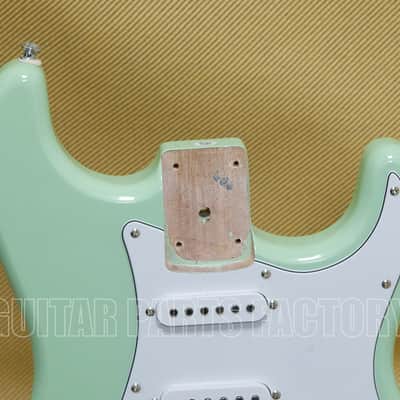 Squier by Fender Affinity LTD FSR Stratocaster Fully Loaded Electric Guitar Surf Green Body image 3