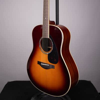 Yamaha LL6 ARE Original Jumbo Acoustic Guitar - Brown Sunburst image 5