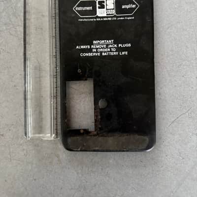 Sola Sound Tone Bender Fuzz Pedal Base Tonebender 1970 - Black image 2