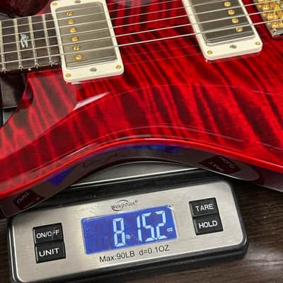 PRS Wood Library DGT 10 Top Red Tiger Sprayer's Choice Korina / Brazilian RW w/case 0422534 image 13