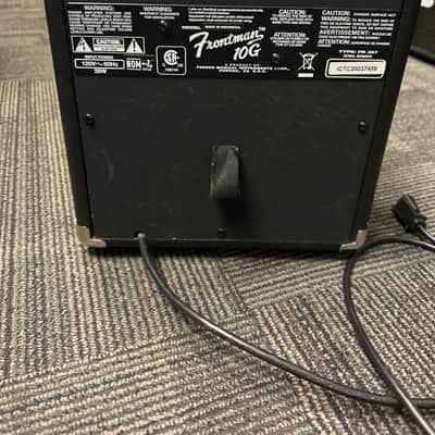 Fender Frontman 10G 10-Watt 1x6" Guitar Practice Amp 2007 - Present - Black image 4