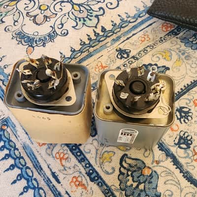 Peerless Altec NOS PAIR of 4665 MC Stepup Microphone Preamp Transformer  1960s image 10