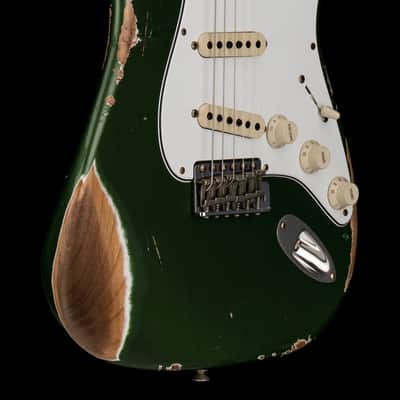 Fender Custom Shop Empire 59 Transition Stratocaster Heavy Relic - Cadillac Green #19190 image 6