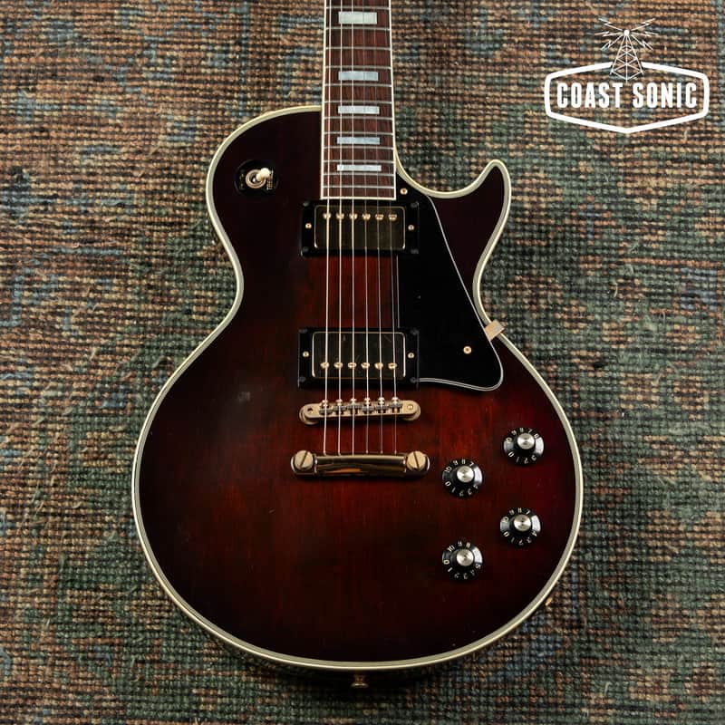 1980 Greco EG-500C Les Paul Custom Made in Japan Tobacco Sunburst w/case image 1