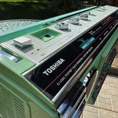 Toshiba RT-SW7 Rare Vintage MINT Boombox Serviced Warranty Working Serviced image 14
