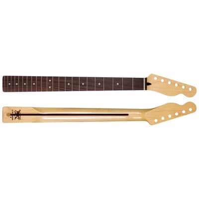 Mighty Mite MM2904VT-R5 Fender Licensed Tele® Replacement Neck - C Profile 22 Fret Rosewood Fretboard Vintage Tint image 2