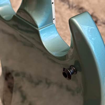 Gibson SG-Z w/ Satriani Autograph 1998 - Verdigris image 13
