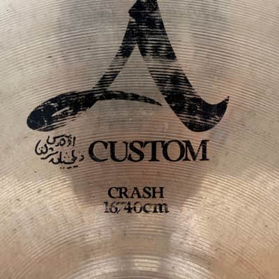 Zildjian A Custom 16" Crash Cymbal – 2.0 lbs – Used – Good Condition – Made in USA image 2