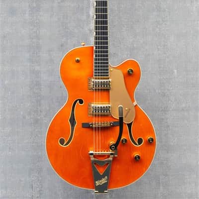 Gretsch Synchromatic Nashville Hollow Body Single-Cut with Bigsby 50's Orange Stain image 3