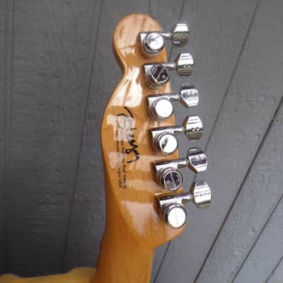 VZ Custom Guitars 24-Fret T-Style w/new tweed case image 16