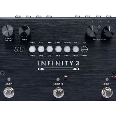 Pigtronix  Infinity 3 Hi-Fi Stereo Double Looper Pedal  SPL-3 image 1