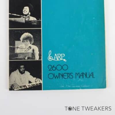 ARP 2600 OWNERS MANUAL Synthesizer model text book guide VINTAGE SYNTH DEALER image 1