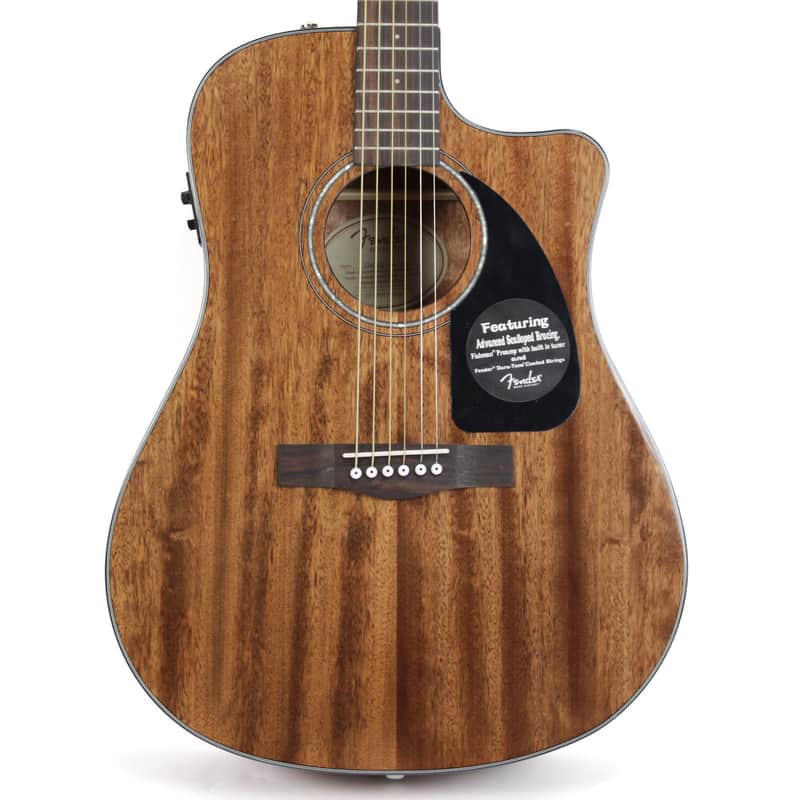 Fender CD-60CE All-Mahogany | Reverb