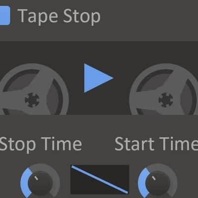Kilohearts Tape Stop (Download) <br>Tape speed simulation image 2