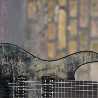 Mayones Regius 7 4-Evertune - Ruud Jolie Spec Custom - Trans Graphite image 5