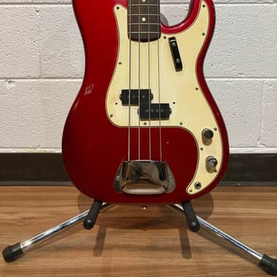 Fender Precision Bass with Rosewood Fretboard 1966 - All Original! - Candy Apple Red - Chris Cambell - Bob Seger image 2