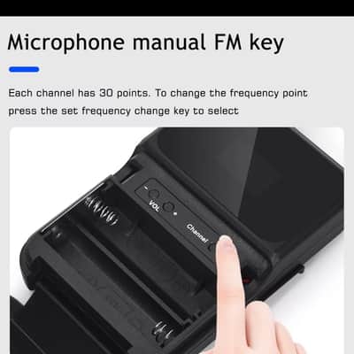 Tiwastage wireless lavalier microphone system Uhf with 4 bodypacks image 5