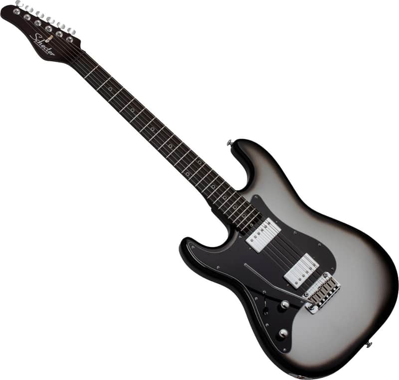 Schecter Nick Johnston Traditional HH LH guitar in Atomic Mercury image 1