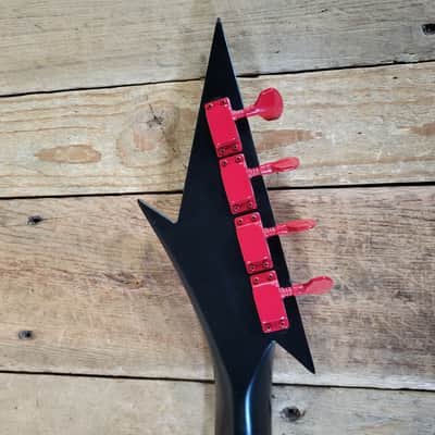 Hondo Death Dagger 1980s Refinished with original hard case - Black image 14