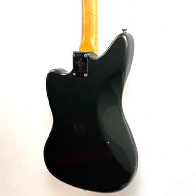 Fender Jaguar 1966 - Charcoal Frost Metallic w/ Matching Headstock image 6