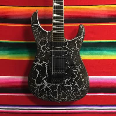 Jackson Soloist Black Crackle 1987 image 2