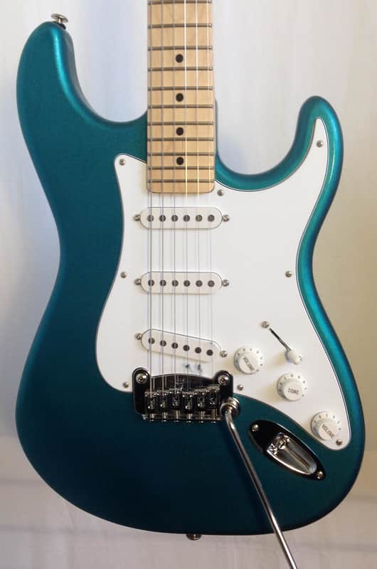 G&L USA Legacy Empress Emerald Blue Electric Guitar with Hardshell Case 6.5 lbs image 1