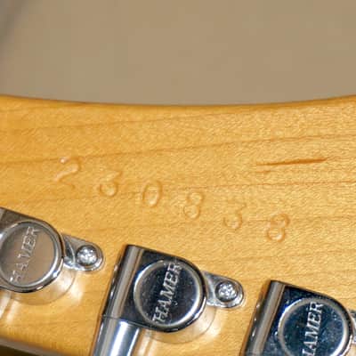 Hamer USA Diablo Guitar with Hamer Case 1991 Aztec Gold image 20