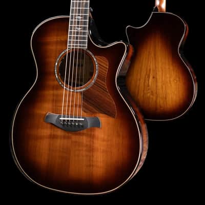 Taylor Next Generation Builder's Edition 814ce Grand Auditorium Acoustic/Electric Guitar - Redwood/Honduran Rosewood with Hardshell Case image 3