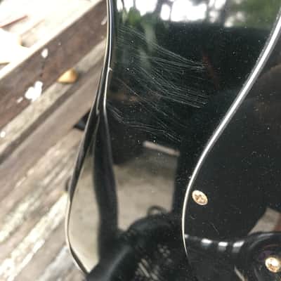 Fender Stratocaster Black Hss 1986 Japan Floyd Rose image 10
