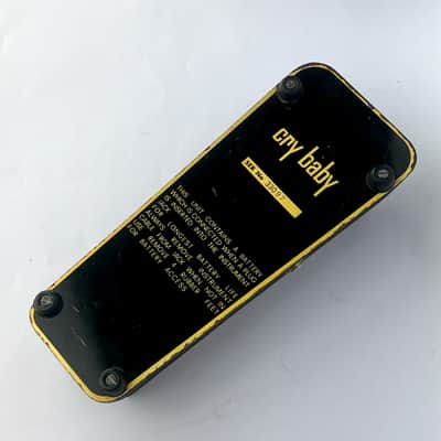 Jen Cry Baby Wah 1967-69 Transitional Clyde McCoy with bag image 12