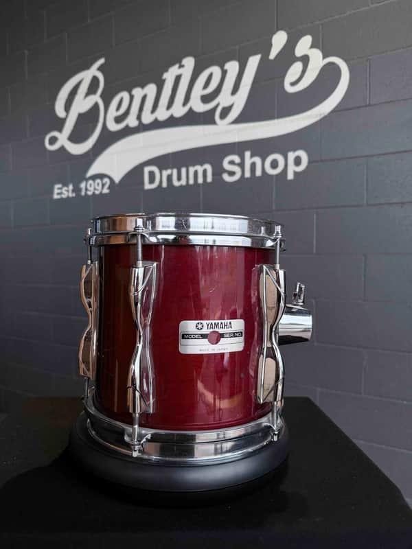 *RARE* Yamaha Recording Custom 8x8 Rack Tom in Cherry Red Lacquer (MIJ) image 1