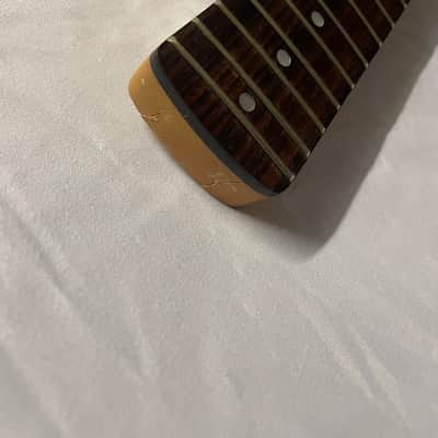 Hondo Deluxe 767 Flying V Electric Guitar Neck MIK Korea 1980s  Maple image 5