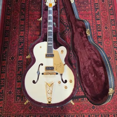 2023 Gretsch G6136-55 Vintage Select '55 Falcon White Pearl Metallic image 12