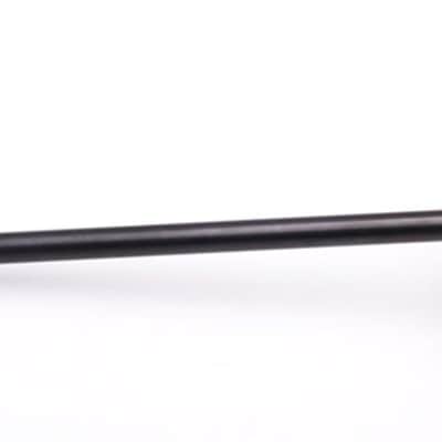 Danmar - 206S - Bass Drum Beater - Zoro Model - White Felt, Square, Black Shaft image 2