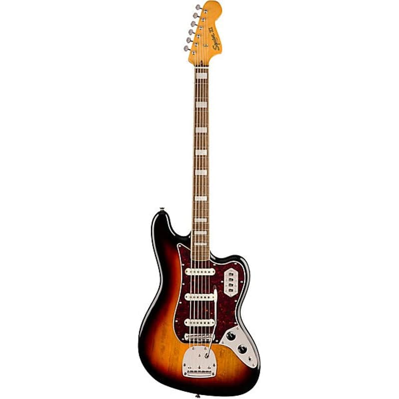 Squier Classic Vibe Bass VI Guitar 3-Color Sunburst image 1