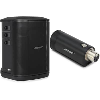 Bose S1 Pro+ Multi-position PA System and Wireless Mic/Line Transmitter image 1