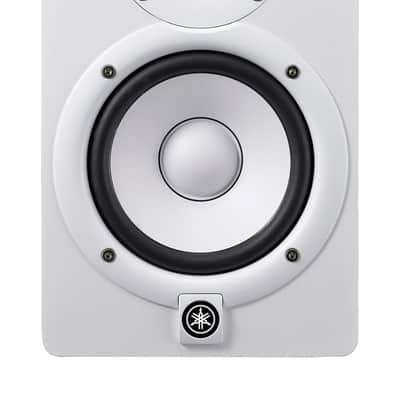 Yamaha HS5 70 Watt 5" Woofer Studio Monitor White image 1