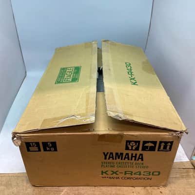 Yamaha KX-R430 Stereo Cassette Deck w/ Remote+OG Box+Manual FOR PARTS ONLY image 12