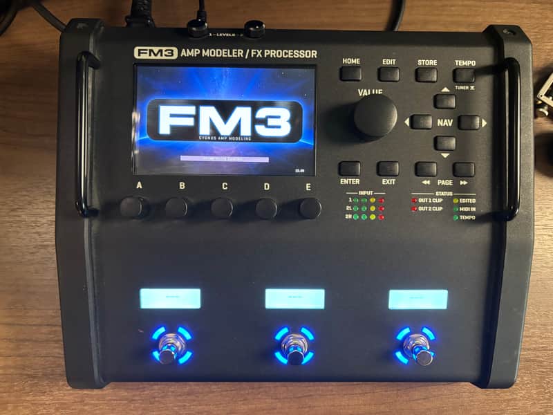 Fractal Audio FM3 Amp Modeler / FX Processor 2020 - 2022 - Black image 1