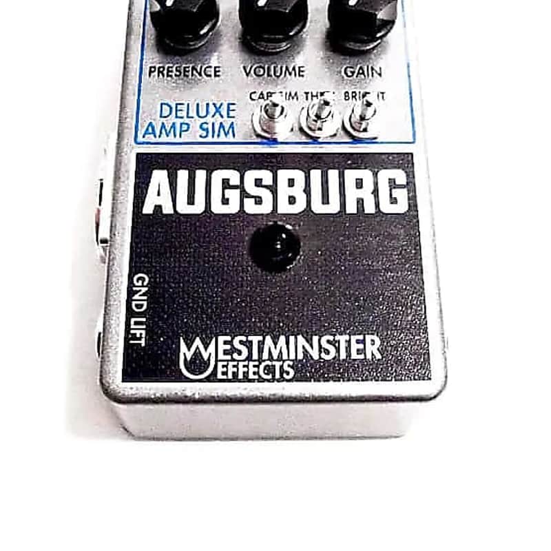 2020s Westminster Effects Augsburg Deluxe Amp Sim Silver
