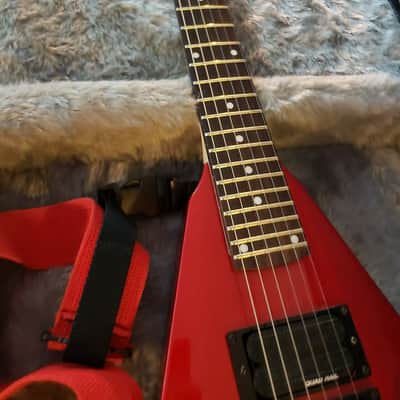 Kramer Vanguard Flying V Red Sparkle Reverse Headstock! image 4